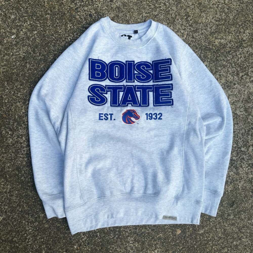 CI Sport Boise State Broncos Crewneck Sweatshirt Size S